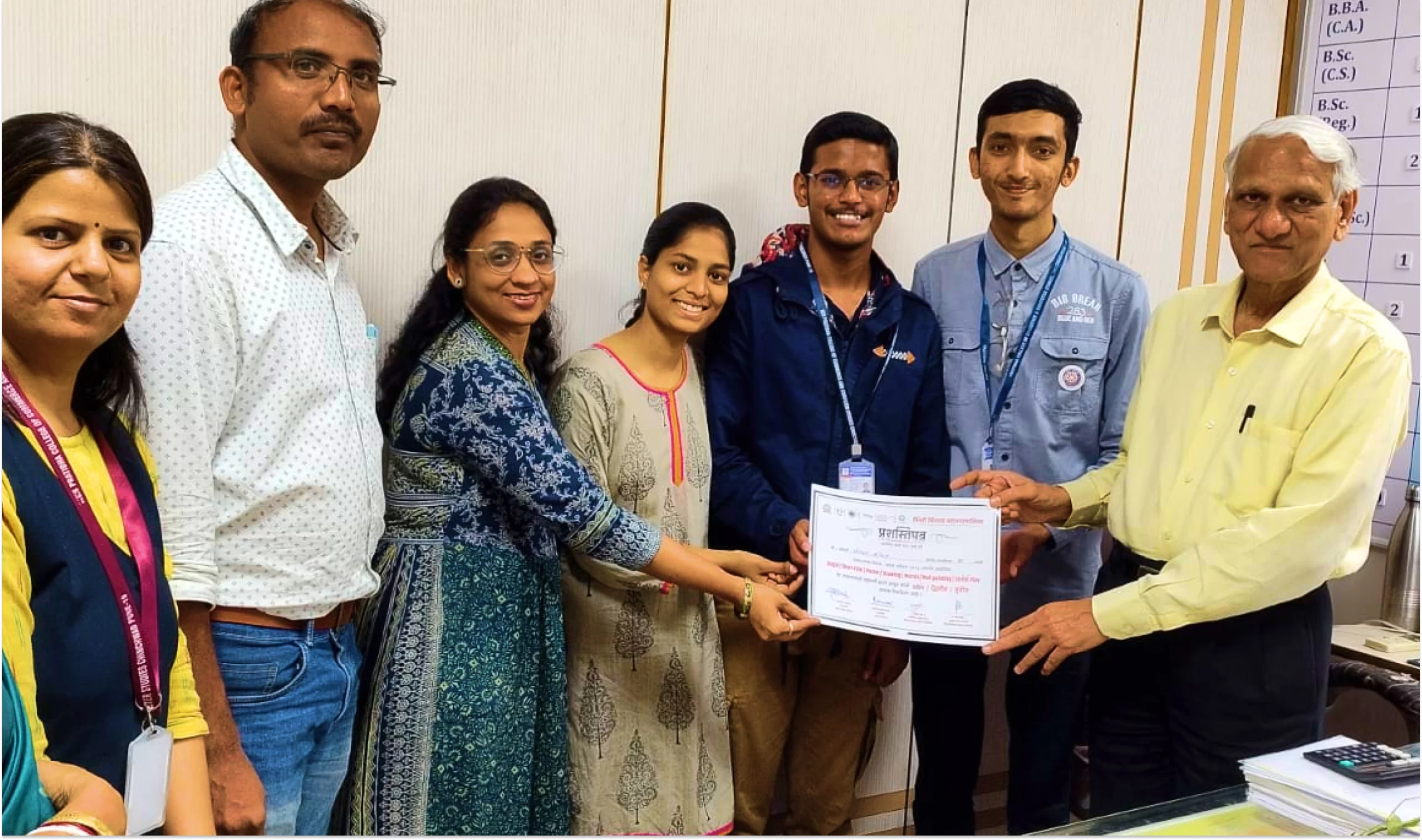 First Prize to NSS Volunteers in PCMC
