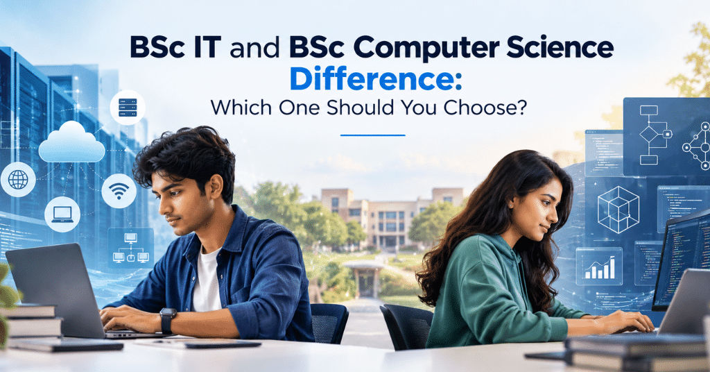 bsc it and bsc computer science difference